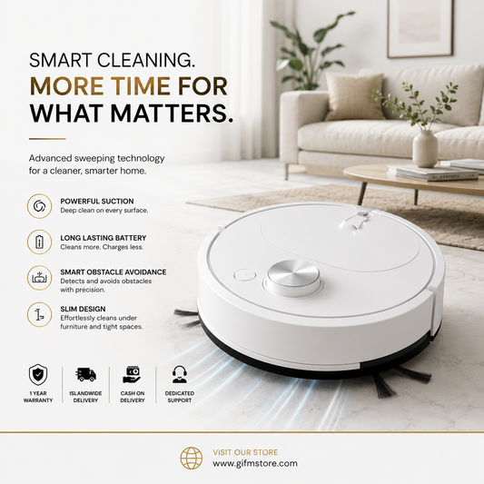 SmartClean Pro Robotic Vacuum